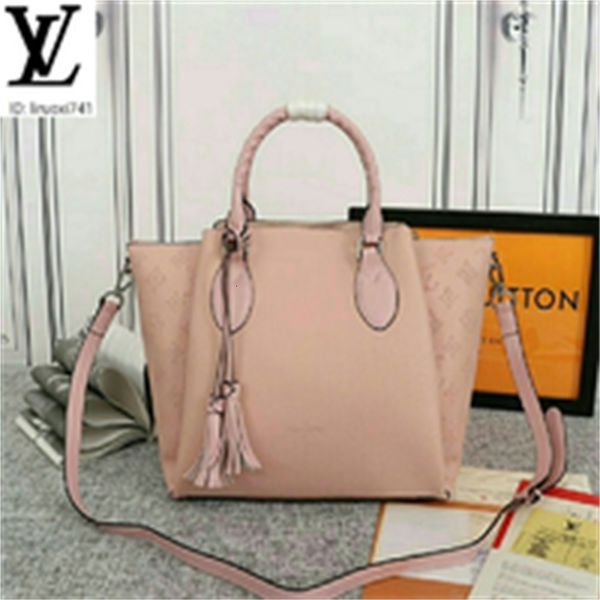 brand designer luxury tgjh m55029 fringe shoulder bag pink women handbags iconic bags handles shoulder bags totes cross body bag clutche, Red;black