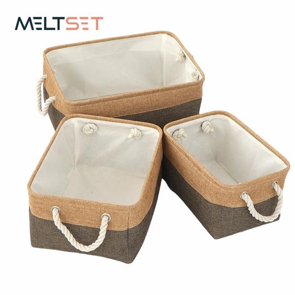 storage baskets folding basket deskfabric box clothes underwear toy organizer cotton linen laundry sundries container
storage baskets folding basket deskfabric box clothes underwear toy organizer cotton linen laundry sundries container