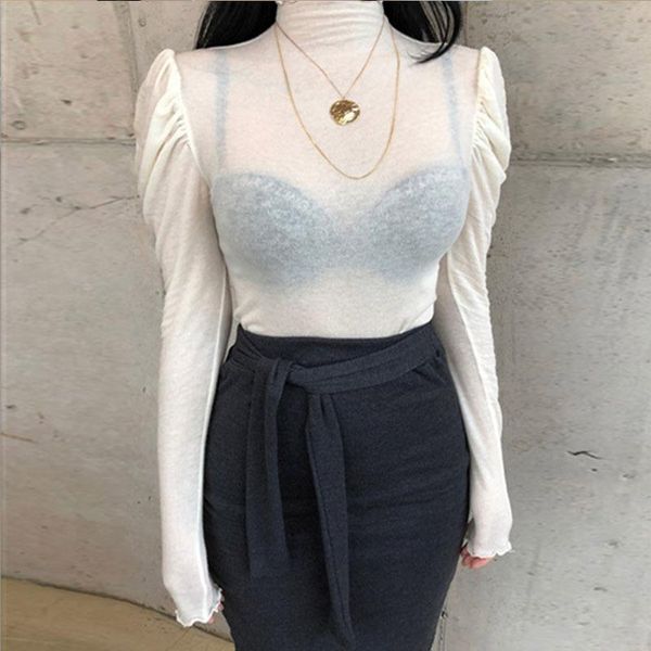 women's t-shirt womengaga korea 2021 spring clothes slim ruffle lace turtleneck elegant tees sweet girl 1jiy, White
women's t-shirt womengaga korea 2021 spring clothes slim ruffle lace turtleneck elegant tees sweet girl 1jiy, White