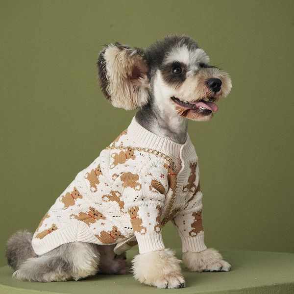 luxry winter dog bear sweater cardigan printed single breasted gentleman dog clothes tide brand coat warm teddy costume
luxry winter dog bear sweater cardigan printed single breasted gentleman dog clothes tide brand coat warm teddy costume