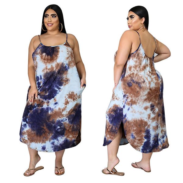 2021 wholesale dropshpping summer new fashion casual sleeveless bandage tie-dye plus size women loose large es rbxk, Black;gray
2021 wholesale dropshpping summer new fashion casual sleeveless bandage tie-dye plus size women loose large es rbxk, Black;gray