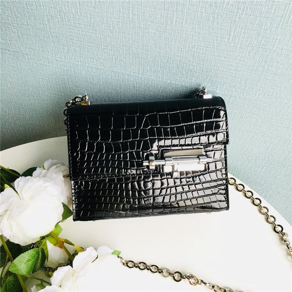 star same chain bag bolt leather female door crocodile pattern small square single shoulder messenger bag tide
star same chain bag bolt leather female door crocodile pattern small square single shoulder messenger bag tide