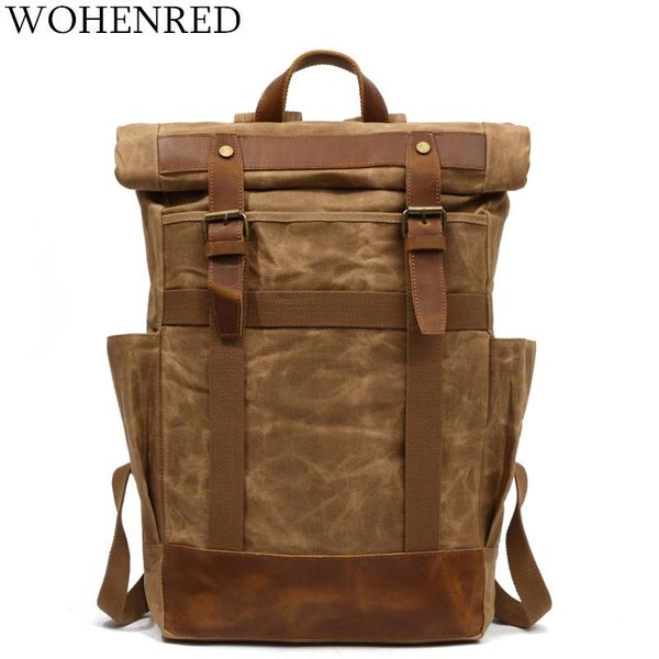 backpack vintage men laplarge capacity multifunction backpacks male canvas school bags portable wearproof travel bag
backpack vintage men laplarge capacity multifunction backpacks male canvas school bags portable wearproof travel bag