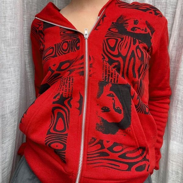 women's hoodies & sweatshirts y2k gothic sweatshirt oversized hoodie women autumn zip up long sleeve aesthetic female 90s vintage e-gri, Black
women's hoodies & sweatshirts y2k gothic sweatshirt oversized hoodie women autumn zip up long sleeve aesthetic female 90s vintage e-gri, Black