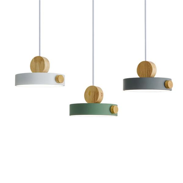 pendant lamps nordic circular color restaurant wooden lights modern led table hanging lighting macaron iron bar
pendant lamps nordic circular color restaurant wooden lights modern led table hanging lighting macaron iron bar