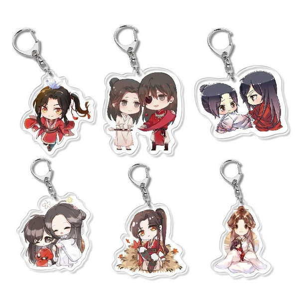 heaven officials blessing keychain man anime key chain women key holder cute couples keyring creative metal for pants porte clef, Slivery;golden
heaven officials blessing keychain man anime key chain women key holder cute couples keyring creative metal for pants porte clef, Slivery;golden