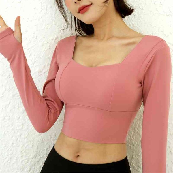 lulu spring sports training removable bra fitness suit women's quick drying shockproof yoga long sleeve, Gray
lulu spring sports training removable bra fitness suit women's quick drying shockproof yoga long sleeve, Gray