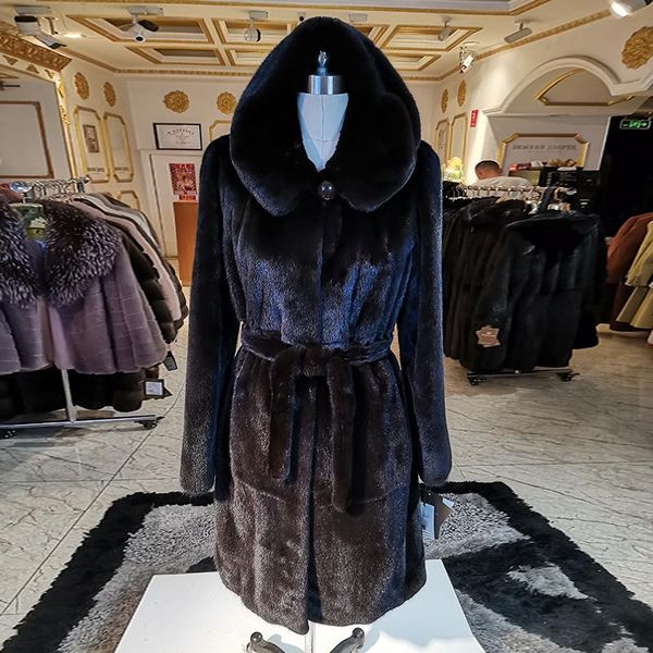 women's fur & faux high grade winter long mink coat short import coats women color real hooded genuine, Black
women's fur & faux high grade winter long mink coat short import coats women color real hooded genuine, Black