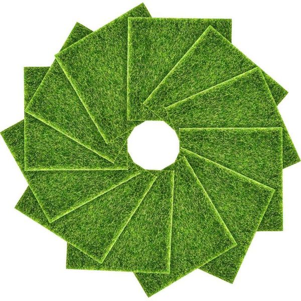 decorative flowers & wreaths artificial garden grass, life-like fairy grass lawn 6 x inches miniature ornament dollhouse diy grass(12 pac
decorative flowers & wreaths artificial garden grass, life-like fairy grass lawn 6 x inches miniature ornament dollhouse diy grass(12 pac
