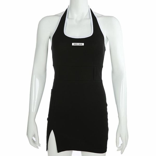 casual dresses black sleeveless tank dress women halter neck short mini embroidery letter backless lady girls streetwear, Black;gray
casual dresses black sleeveless tank dress women halter neck short mini embroidery letter backless lady girls streetwear, Black;gray