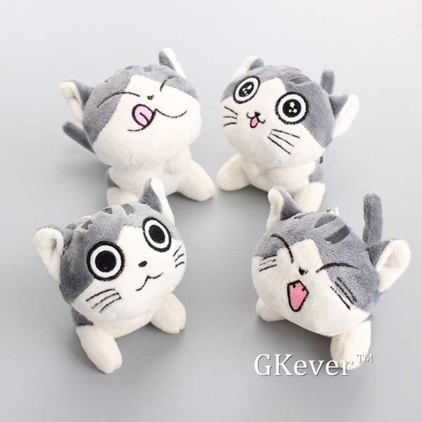 4 pcs/set anime chi cat stuffed plush doll toys peluche 10 cm cute cat stuffed animals toys keychain pendant women kids gift q0727
4 pcs/set anime chi cat stuffed plush doll toys peluche 10 cm cute cat stuffed animals toys keychain pendant women kids gift q0727