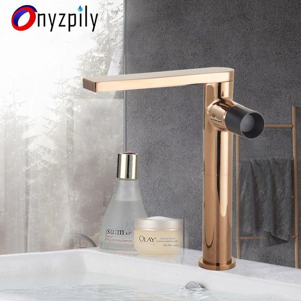bathroom sink faucets onyzpily brushed golden basin faucet deck mount set high mixer tap single hole handle
bathroom sink faucets onyzpily brushed golden basin faucet deck mount set high mixer tap single hole handle
