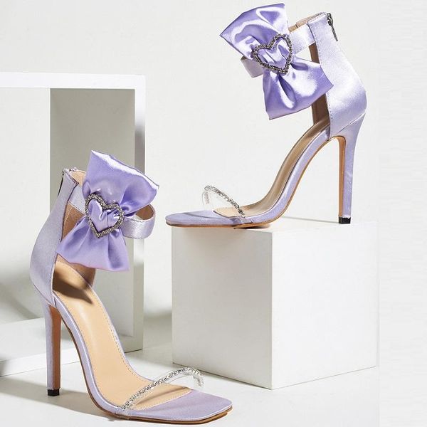 sandals summer women satin transparent rhinestone high heels ladies party bowknot open toe stiletto wedding shoes, Black
sandals summer women satin transparent rhinestone high heels ladies party bowknot open toe stiletto wedding shoes, Black