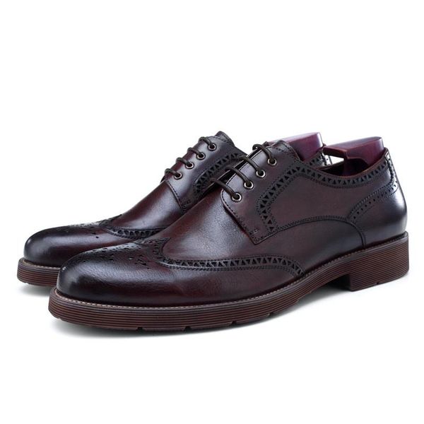 dress shoes fashion black / deep brown oxfords business genuine leather mens formal
dress shoes fashion black / deep brown oxfords business genuine leather mens formal
