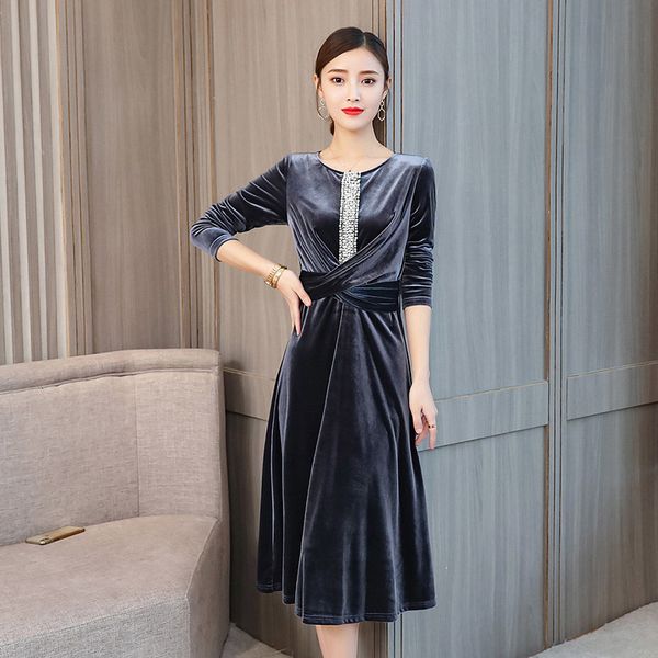 2021 autumn veet women new slim o-neck beaded pleated a-line fashion sleeve long es lj2418 opvh, Black;gray
2021 autumn veet women new slim o-neck beaded pleated a-line fashion sleeve long es lj2418 opvh, Black;gray