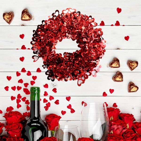 2 pcs of wire heart garland for valentine's day for wire heart hanging decorations parties weddings families and classroom
2 pcs of wire heart garland for valentine's day for wire heart hanging decorations parties weddings families and classroom