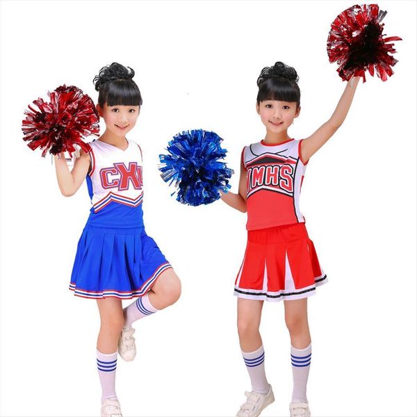 girls red amp blue cheerleader costume cheer outfit uniform with pom poms socks set fits 3 15yrs clothes dress, White
girls red amp blue cheerleader costume cheer outfit uniform with pom poms socks set fits 3 15yrs clothes dress, White