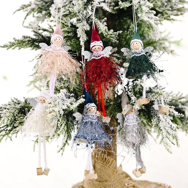 christmas dancing angel doll pendant xmas tree hanging ornaments plush elves holiday present new year gifts phjk2109
christmas dancing angel doll pendant xmas tree hanging ornaments plush elves holiday present new year gifts phjk2109