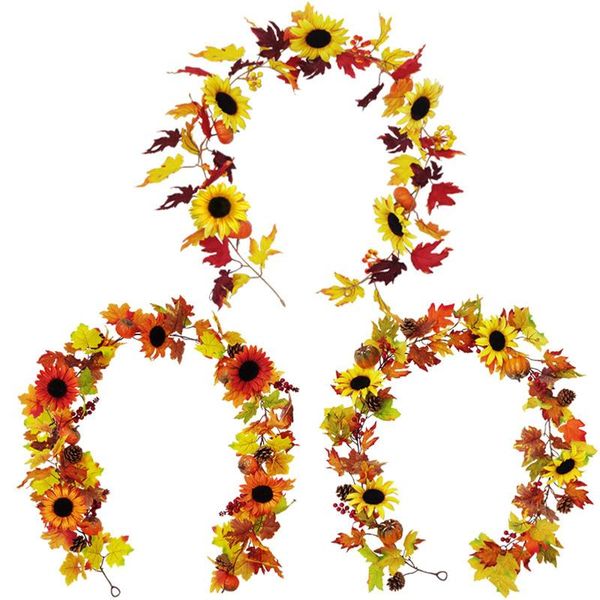 decorative flowers & wreaths artificial rattan vine halloween decoration hanging sunflower plant garland garden doordecor
decorative flowers & wreaths artificial rattan vine halloween decoration hanging sunflower plant garland garden doordecor