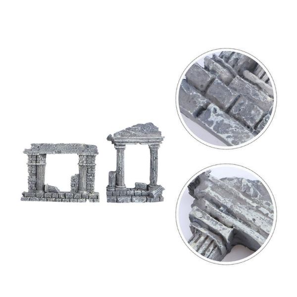 decorations 4pcs fish tank adornments roman pillar gate models creative aquarium ornaments
decorations 4pcs fish tank adornments roman pillar gate models creative aquarium ornaments