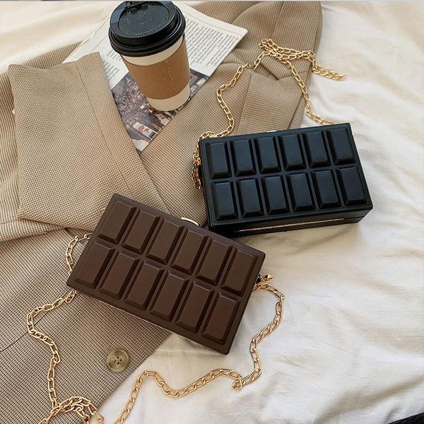cross body 2021 female square box shape crossbody bag for women funny design chocolate shaped women's shoulder handbag and purse
cross body 2021 female square box shape crossbody bag for women funny design chocolate shaped women's shoulder handbag and purse