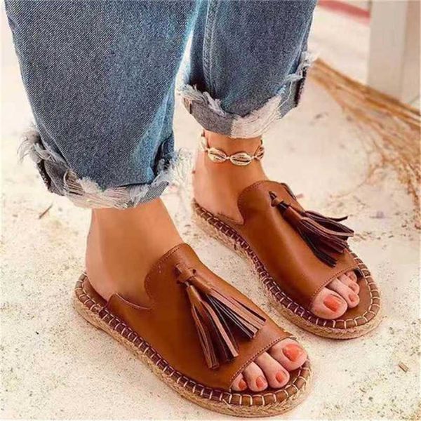 jianbudan fringe slides women's fashion outdoor flat slippers summer comfortable sandals big size casual women's slippers 211206, Black
jianbudan fringe slides women's fashion outdoor flat slippers summer comfortable sandals big size casual women's slippers 211206, Black