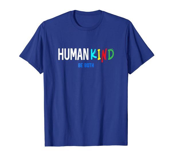 human kind be both humankind t-shirt, White;black
human kind be both humankind t-shirt, White;black