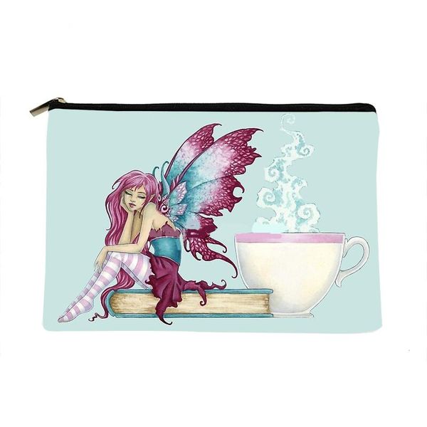 cosmetic bags & cases women morning fairy printed make up bag fashion cosmetics organizer for travel colorful storage lady
cosmetic bags & cases women morning fairy printed make up bag fashion cosmetics organizer for travel colorful storage lady