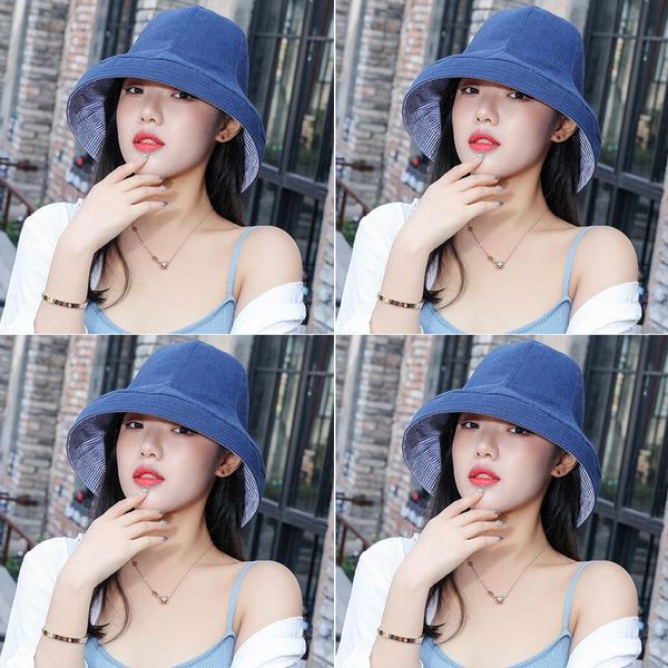 wide brim hats hat women's solid color double-sided fisherman spring and summer outdoor outings sun protection big eaves sunbath, Blue;gray
wide brim hats hat women's solid color double-sided fisherman spring and summer outdoor outings sun protection big eaves sunbath, Blue;gray