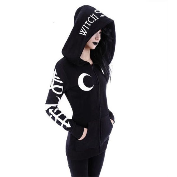 women hoodies gothic punk moon letter print sweatshirts autumn winter long sleeve black jacket zipper coat casual hoody 2xl
women hoodies gothic punk moon letter print sweatshirts autumn winter long sleeve black jacket zipper coat casual hoody 2xl