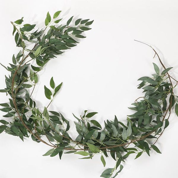 1.7m simulation wicker green willow leaf decor vine indoor plant wall hanging rattan wedding decor fake plants rattan leaves
1.7m simulation wicker green willow leaf decor vine indoor plant wall hanging rattan wedding decor fake plants rattan leaves