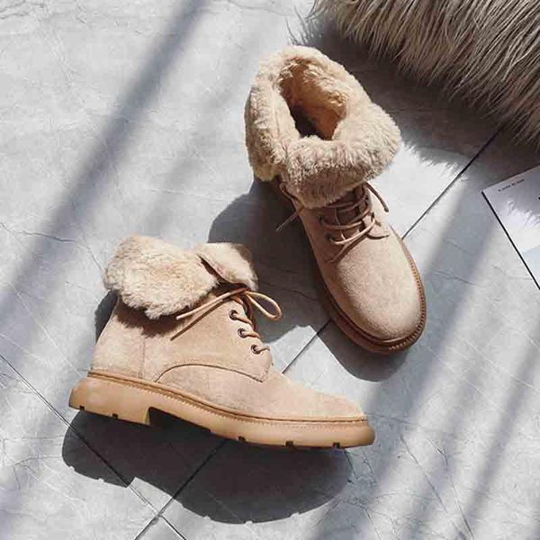 boots retro winter women's ankle plus velvet warm lace up snow boot black comfortable non slip casual shoes workplace trend
boots retro winter women's ankle plus velvet warm lace up snow boot black comfortable non slip casual shoes workplace trend