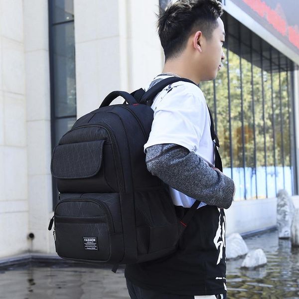 large capacity men backpack school bags for boys waterproof backpacks male
large capacity men backpack school bags for boys waterproof backpacks male