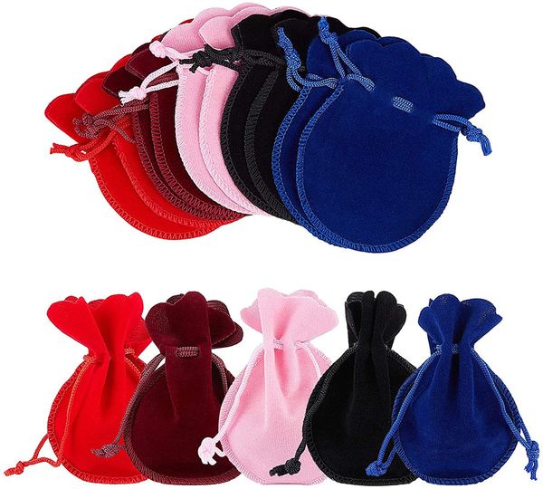 100 pcs 7cm*9cm black red wedding favor velvet cloth bags with drawstring jewelry gift bags for party, jewelry, festival, makeup bags, Pink;blue
100 pcs 7cm*9cm black red wedding favor velvet cloth bags with drawstring jewelry gift bags for party, jewelry, festival, makeup bags, Pink;blue