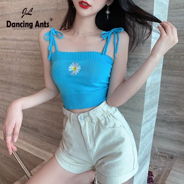 women's tanks & camis for women knitted sling vest slash neck sleeveless embroidery slim 2021 summer female korean elegant, White
women's tanks & camis for women knitted sling vest slash neck sleeveless embroidery slim 2021 summer female korean elegant, White