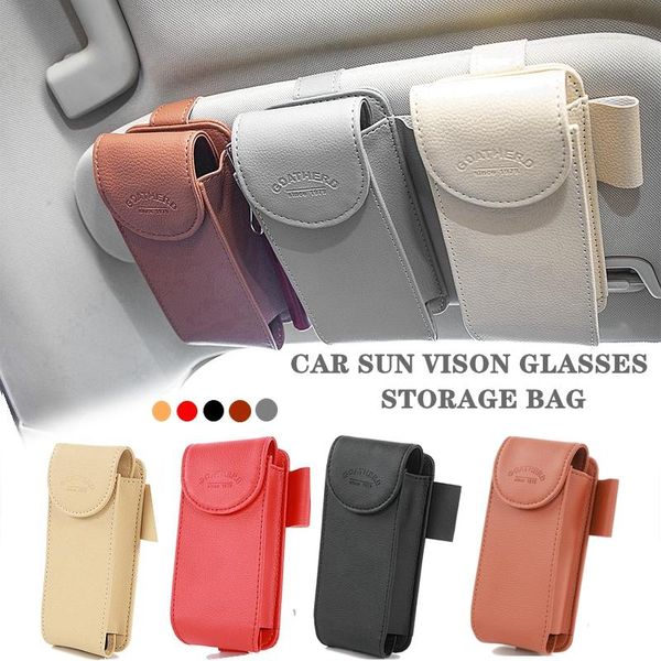 storage bags leather car sun visor point pocket organizer bag card glasses holder car-styling ic sunshade dropship
storage bags leather car sun visor point pocket organizer bag card glasses holder car-styling ic sunshade dropship