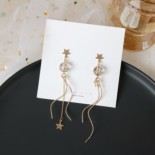 dangle & chandelier zdmxjl 2021 fashion women's earrings fine sweet star long eardrop for women girl party gifts jewelry wholesale, Silver
dangle & chandelier zdmxjl 2021 fashion women's earrings fine sweet star long eardrop for women girl party gifts jewelry wholesale, Silver