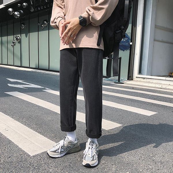 men's jeans mens men 2021 oversized wide leg korean style denim pants japanese streetwear fashion black baggy for, Blue
men's jeans mens men 2021 oversized wide leg korean style denim pants japanese streetwear fashion black baggy for, Blue