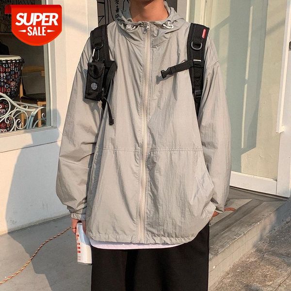 yemi fashion|men's simple hooded solid color sun protection clothing student loose thin coat #ri9g, Black;brown
yemi fashion|men's simple hooded solid color sun protection clothing student loose thin coat #ri9g, Black;brown