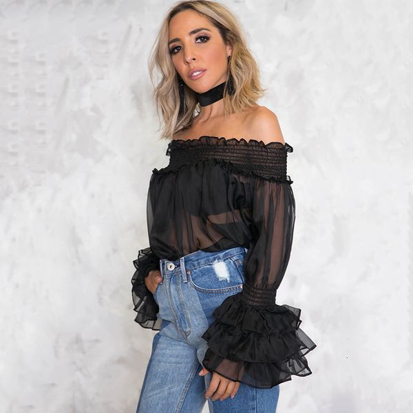 perspective chiffon slash neck female shirts droopy sleeve ta1322 blouse biuu, White
perspective chiffon slash neck female shirts droopy sleeve ta1322 blouse biuu, White