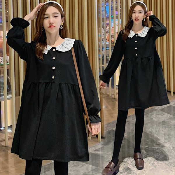 maternity dresses 0811# clothes spring autumn long sleeve easy matching loose dress for pregnant women mom, White
maternity dresses 0811# clothes spring autumn long sleeve easy matching loose dress for pregnant women mom, White