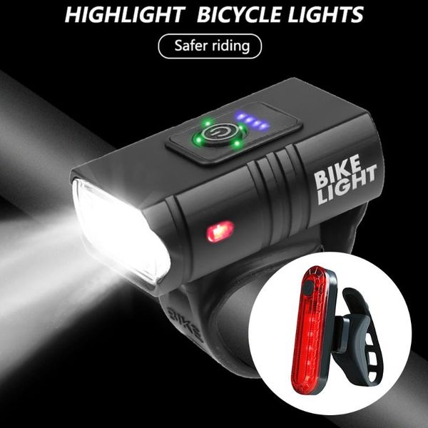 2pcs rechargeable waterproof t6 led mtb mountain bike front headlight rear taillight bicycle warning lights
2pcs rechargeable waterproof t6 led mtb mountain bike front headlight rear taillight bicycle warning lights