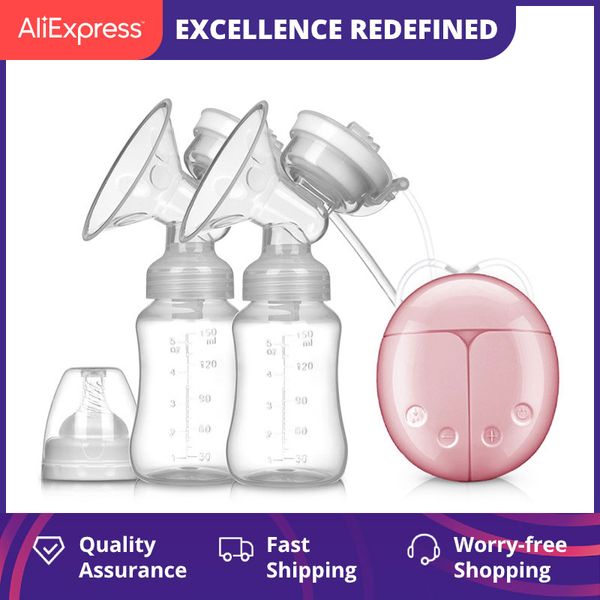 double bilateral electric breast pump milker suction large automatic massage postpartum milk maker bebes accesorios
double bilateral electric breast pump milker suction large automatic massage postpartum milk maker bebes accesorios