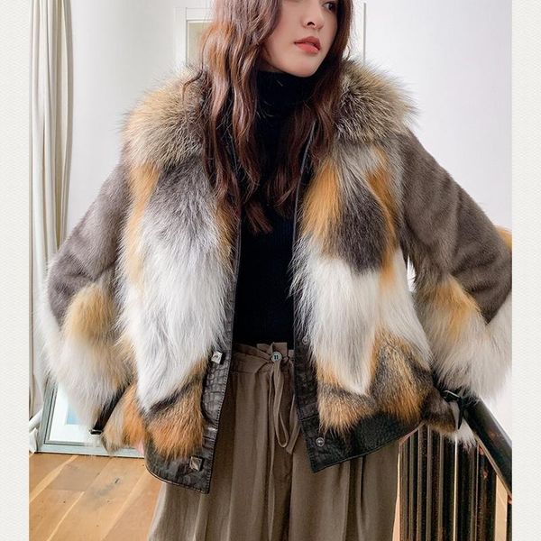 women's fur & faux winter natural mink woman coats 2021 fashion women real coat h928, Black
women's fur & faux winter natural mink woman coats 2021 fashion women real coat h928, Black