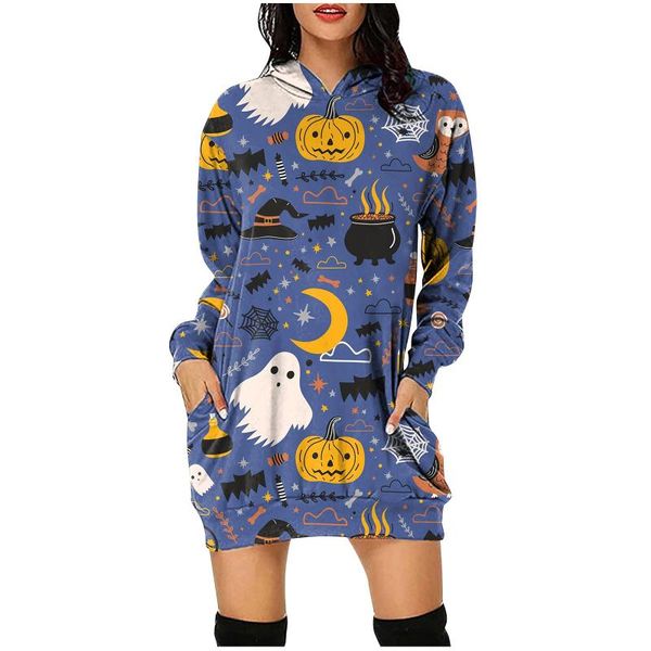 casual dresses halloween pumpkin printed hoodie women dress hooded pocket long sleeve pullover sweatshirts womens autumn winter, Black;gray
casual dresses halloween pumpkin printed hoodie women dress hooded pocket long sleeve pullover sweatshirts womens autumn winter, Black;gray