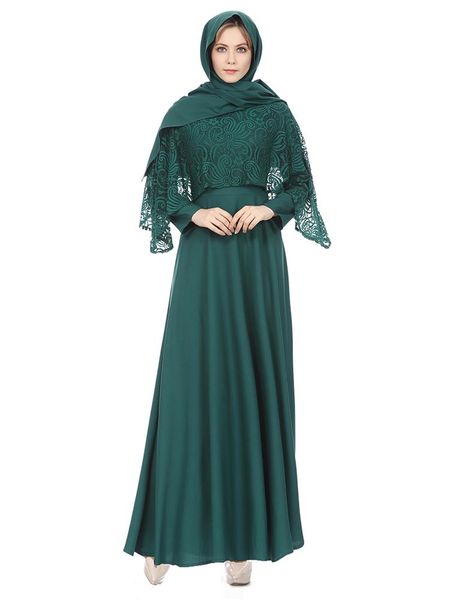 casual dresses 2021 est autumn fashion lace spliced loose robe femme elegant muslim arabian oman long lantern sleeve green maxi, Black;gray
casual dresses 2021 est autumn fashion lace spliced loose robe femme elegant muslim arabian oman long lantern sleeve green maxi, Black;gray