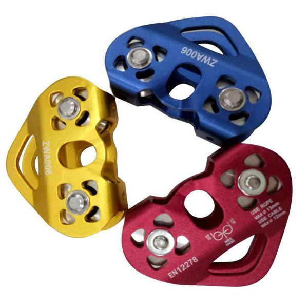 cords, slings and webbing 30kn outdoor rock climbing rescue dual pulley zip line aluminum mountaineering gear hammock hanging device
cords, slings and webbing 30kn outdoor rock climbing rescue dual pulley zip line aluminum mountaineering gear hammock hanging device