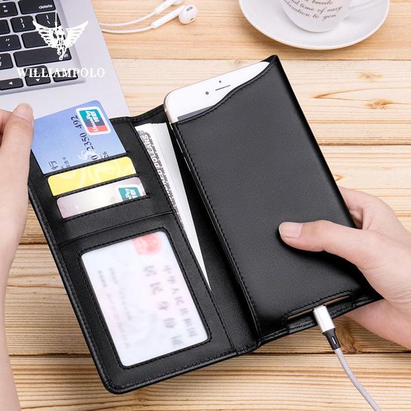 wallets williampolo convenient experience phone wallet reserve usb cable and headphone jack opening wen genuine leather fashion, Red;black
wallets williampolo convenient experience phone wallet reserve usb cable and headphone jack opening wen genuine leather fashion, Red;black