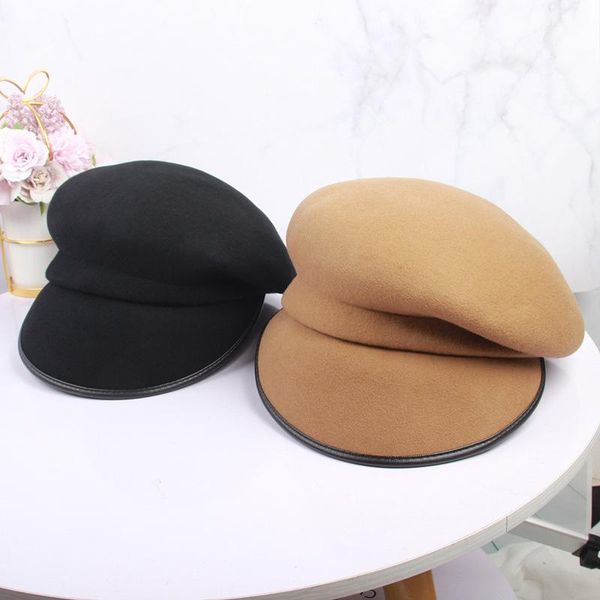 berets winter wool solid fold leisure lady party octagonal hat men women cute visors cap ladies beret, Blue;gray
berets winter wool solid fold leisure lady party octagonal hat men women cute visors cap ladies beret, Blue;gray