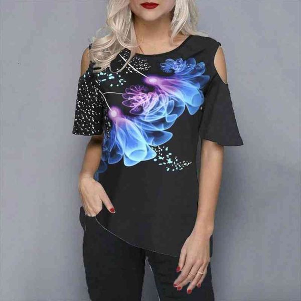 plus size 5xl loose women shirt casual summer street hipster print half sleeve, White
plus size 5xl loose women shirt casual summer street hipster print half sleeve, White